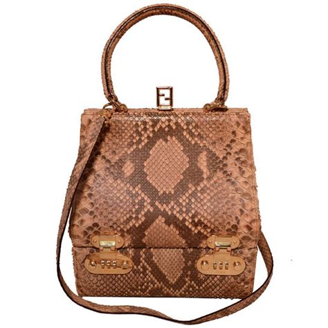 fendi bag snakeskin